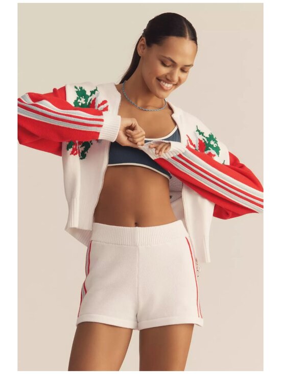 ANTHROPOLOGIE | 100% Cotton Sports Club Jacquard Jacket | NWT - Picture 2 of 7